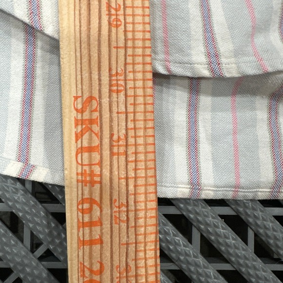 Ralph Lauren Striped Button Down Shirt Womens XXL Pink Blue Cotton Casual - Picture 3 of 5